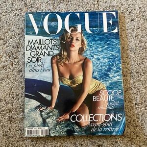 Vogue Paris June/July 2012 Kate Moss Cover Issue 908 No Label GUC French 2000s